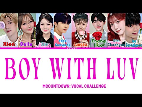 MCD Vocal Challenge 'BTS - Boy With Luv (feat Halsey)' || Color Coded Lyrics