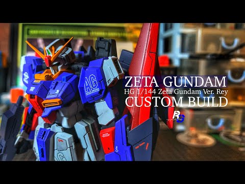 Gunpla Custom | JMS High Grade 1/144 Zeta Gundam Repaint