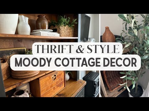 Thrift & Decorate With Me | Thrifted Vintage Cottage Style Home Decor | High End Dupes