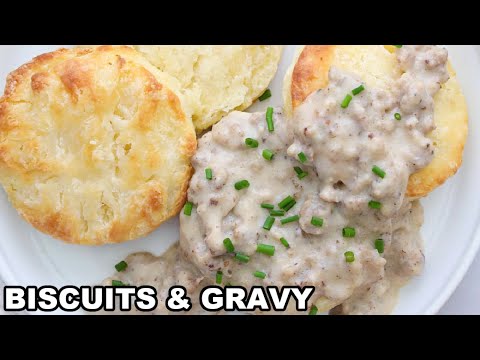 Homemade Biscuits and Gravy