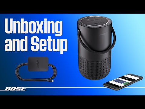 Bose Portable Smart Speaker – Unboxing and Setup