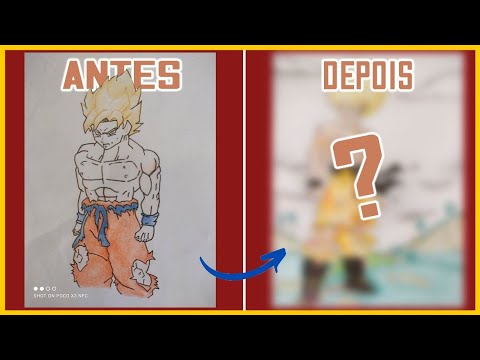 [Redrawing] legendary ssj goku | Dragon ball Z|