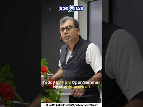 Join us at 4pm With Sachin Arora Sir in Prayagraj Open Seminar 🎉🤩#openseminar #prayagraj #kgs