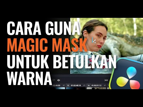 Cara gred warna dengan Magic Mask