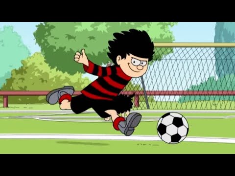 Dennis Loves Football! | Funny Episodes | Dennis and Gnasher