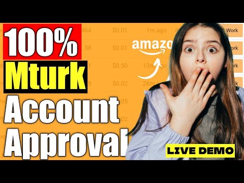 100% Amazon Mturk Account Approval in 2022