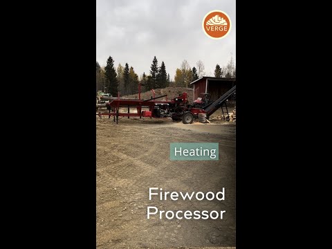 Getting Ready For Next Winter With A Fire Wood Processor