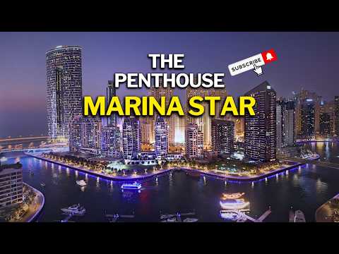 INSIDE Dubai's Most Luxurious Marina Star Penthouse 🌟 | A $10M Waterfront Dream Home!