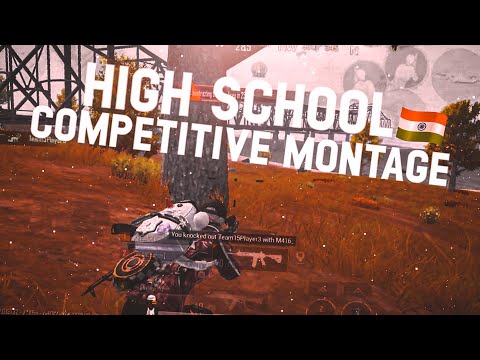 HIGH SCHOOL BGMI COMPETITIVE MONTAGE⚡ft poco x3 pro⚡Snex 4 finger claw.⚡ONE PLUS 9,9R,8,8T,7,7T,6...