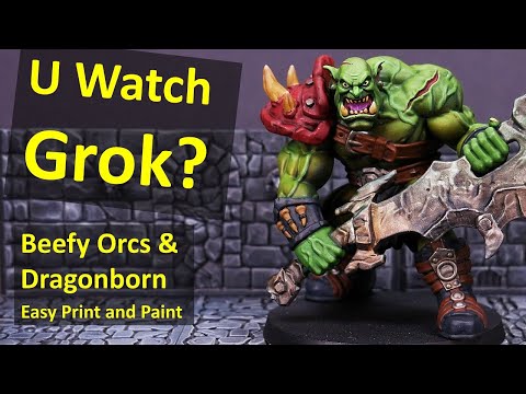 What if Fantasy Minis were Designed by a 3D Printing Pro?