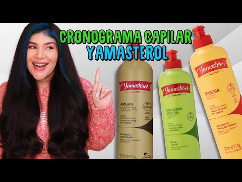 🤑 CRONOGRAMA CAPILAR BARATINHO COM YAMASTEROL [No/Low Poo e Cowash]