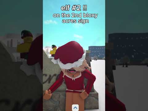 elf #2 bloxburg elf hunt 2024 (holiday cookie!) || #bloxburg #shortsviral #christmas #elfhunt