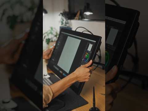 Unboxing Huion Kamvas 24 pro 4k #shorts #artist #art