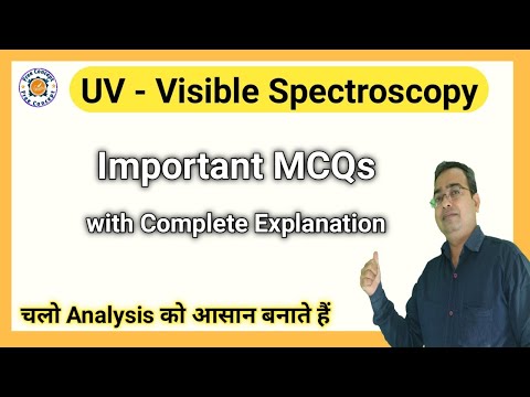 UV Spectroscopy | Visible Spectroscopy | Pharmaceutical Analysis | Ram Prakash Prajapat | Unacademy