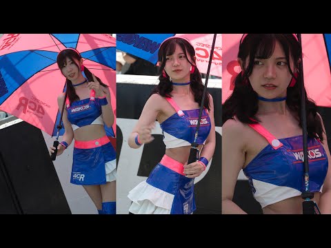 WAKO'S のインテリ派レースクイーン   ヒロにゃん/奥田千尋  Supert GT 2024/08/06