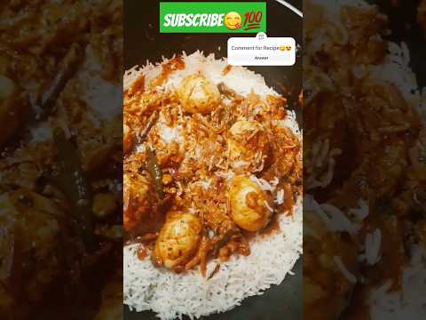 Egg DumBiryani😋 #preparation #easyrecipe #shorts #trending #viral