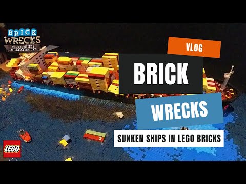 VLOG Brick Wrecks - Sunken Ships in LEGO Bricks | SYDNEY Maritime Museum