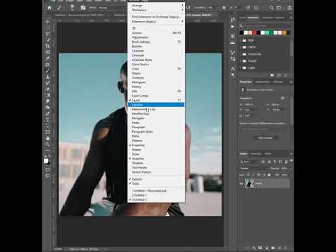 the photoshop effect of rainbow overlay tutorial #shorts