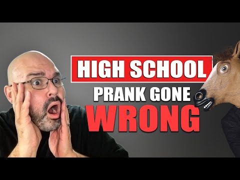 High School Prank Gone Too Far (was this a harmless senior prank?)