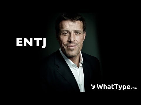 Tony Robbins' Myers-Briggs Type - ENTJ