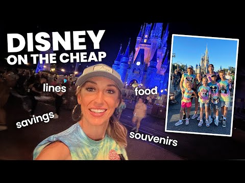 Disney ON THE CHEAP for family of 10!! Tips/Hacks to save TIME and MONEY!