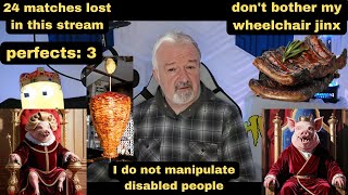 DsP--I do not manipulate disabled people--roasted and losing more than half of the matches in SF6