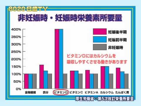 8020日歯TV　乳幼児期～学童期＜１＞妊娠中の赤ちゃんの歯