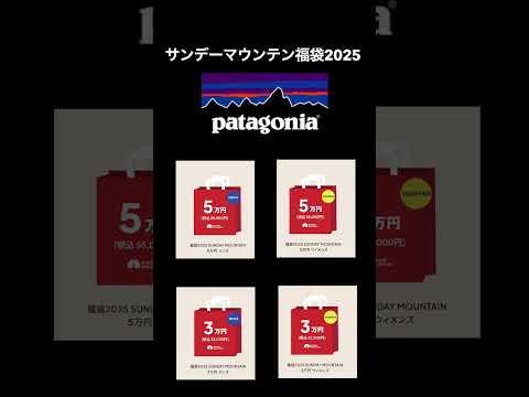 #2025福袋 紹介⑨ #short #patagonia福袋 #tictac福袋 #福袋  #福袋2025 #patagonia #パタゴニア