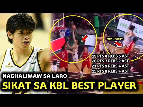 Best Player Carl Tamayo Swabe ang Opensa High level ang Galawan. Sunod Sunod na High Scoring Game.