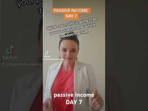 PASSIVE INCOME DAY 7 ... #passiveincome  #digitalrealestate #sidehustle #sahmsidehustleideas