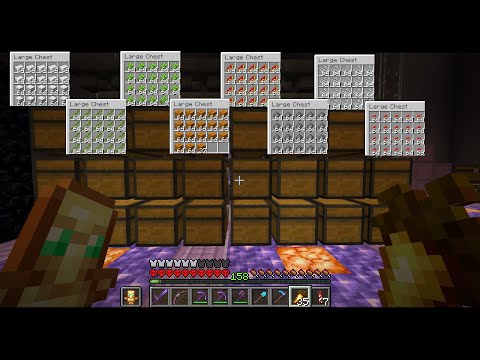 Making a Tower of Farms In Hardcore - A Storage For All My Farms