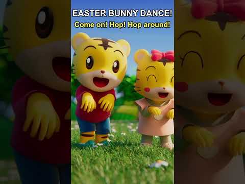 Easter Bunny Dance! #shimajiro #toddlers #easter #shorts