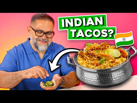 Mexican Dads try INDIAN Tacos