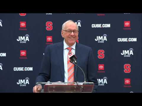 Jim Boeheim Says Goodbye (Best of @SyracuseOrange Press Conf)