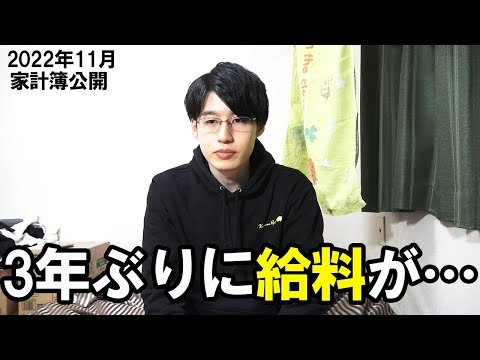 【3年ぶりの変化】東京在住の一人暮らしアラサー会社員の家計簿・手取り・貯金額公開 (2022年11月)