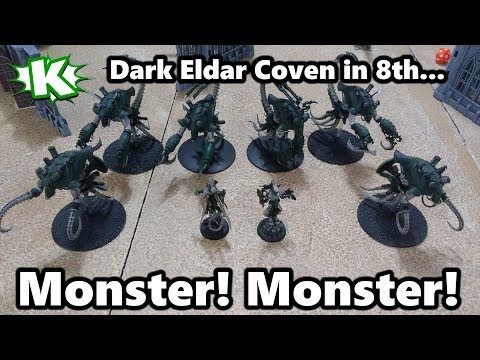 Dark Eldar Coven in 8th - More Games Played!!