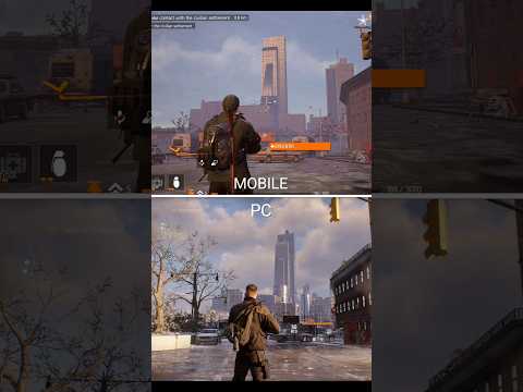 The Division Mobile vs PC