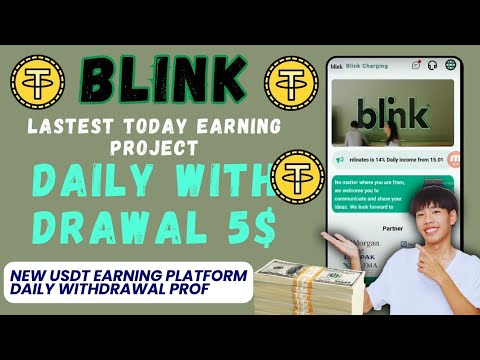 Earn Money Online By Blink Charging Site | Lastest Today Earning Project | Live Withdrawal Process