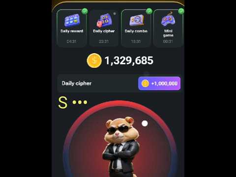 Hamster Kombat Daily Cipher 5 Aug | 5 Aug daily cipher code hamster kombat #hamsterkombat