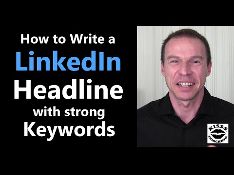 Tips for Writing a LinkedIn Profile Headline with Strong Keywords for Job Seekers