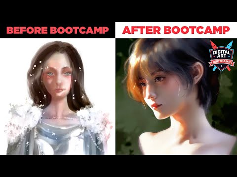 I'M RUNNING A DIGITAL ART BOOTCAMP!!