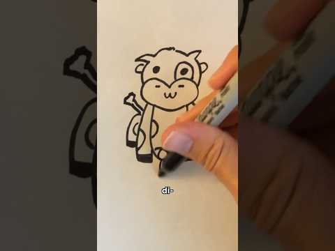 How to Draw a Cow 🐮