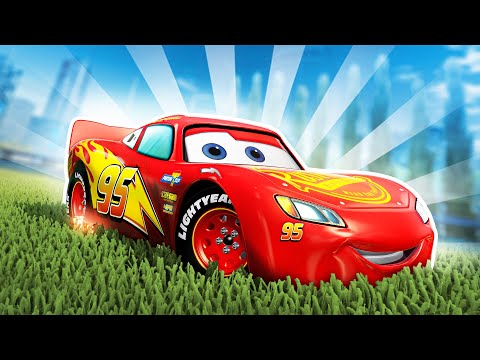 LIGHTNING MCQUEEN Freestyling In Rocket League...