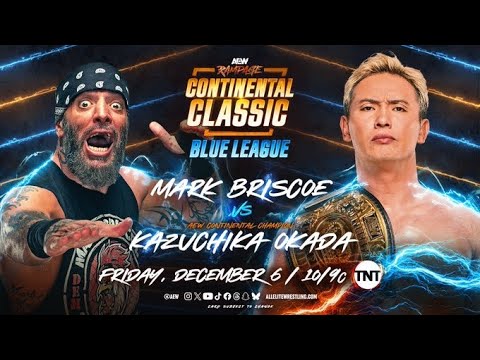 AEW Rampage Kazuchika Okada vs Mark Briscoe Continental Classic (SIM)