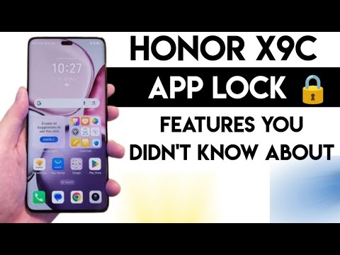 How to App Lock on Honor X9c You Didn't Know About #honorx9c