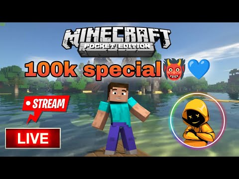 100k Special 🔴Live Streaming 👹 | Daniel Gamerz #100k #minecraft #live