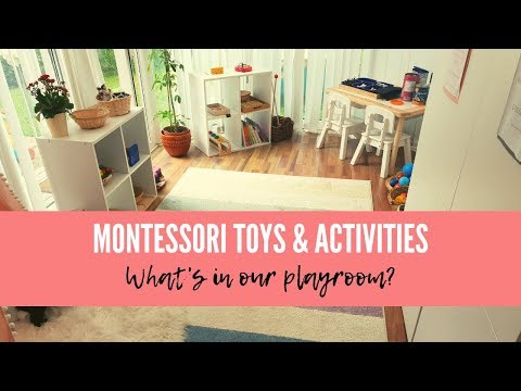 How To Set Up Your Play Space At Home The Montessori Way | Toddler Toy & Activity Ideas