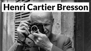 STREET PHOTOGRAPHY- HENRI CARTIER BRESSON- My selection