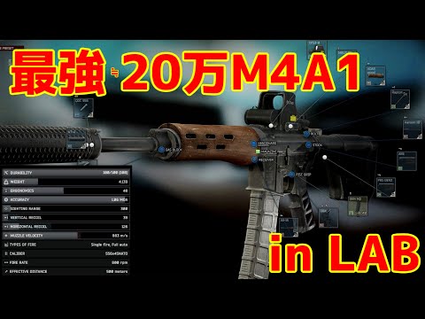 【タルコフ】最強M4を握りラボで葬送のずんだもんになったずんだもん実況/M4A1＆M855A1