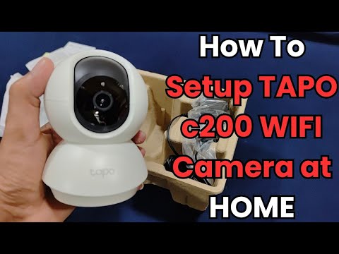 How to Setup Tapo C200 WiFi Camera Setup  |  Tapo C200 TP-Link  Security Camera